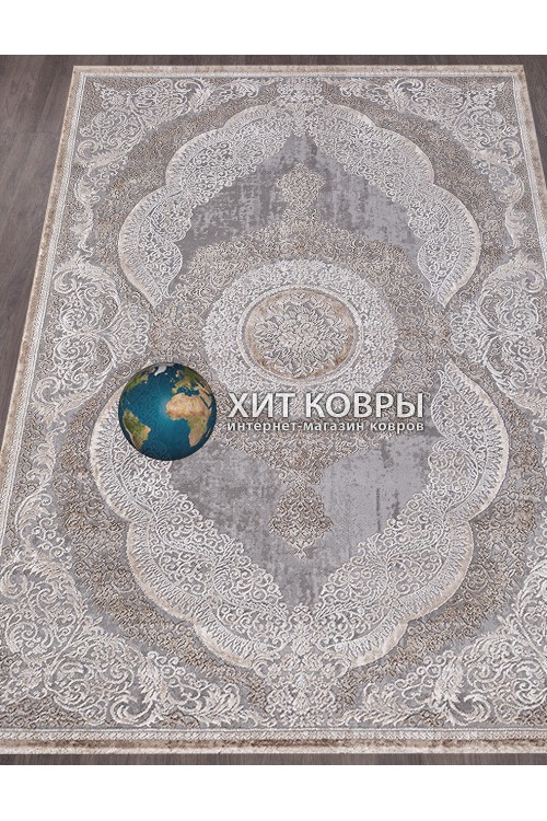 Турецкий ковер Armina 03880 Серый-коричневый